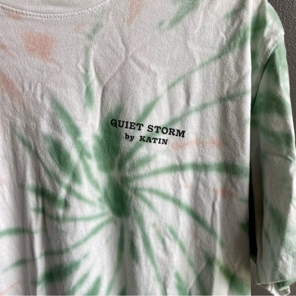 Kanvas By Katin Quiet Storm  Surf Shop Tie Dye Tee Shirt Size Large - Picture 2 of 6